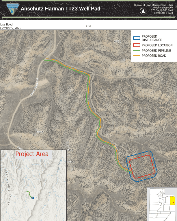 BLM Approves Drilling For Anschutz Exploration In Uintah County