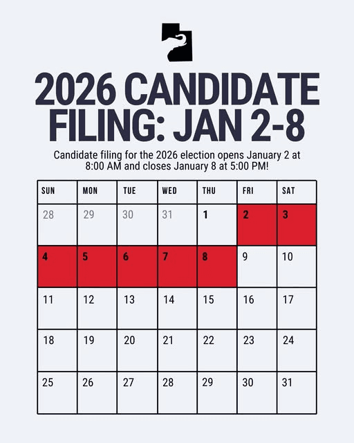 2026 Candidacy Filing Window Closes This Thursday At 5pm