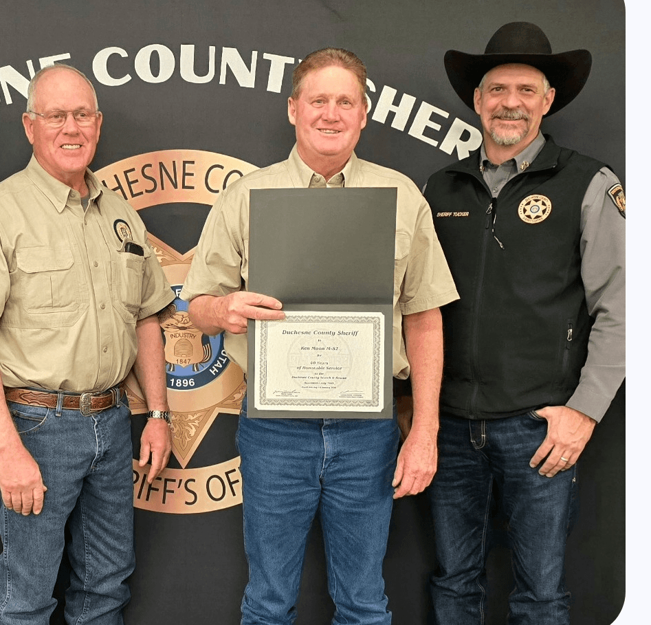 Duchesne County Search And Rescue Honored At Banquet