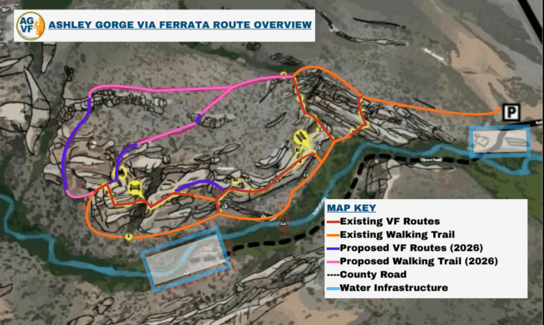 Funding Secured For Planning Phase 2 Of Via Ferrata In Ashley Gorge
