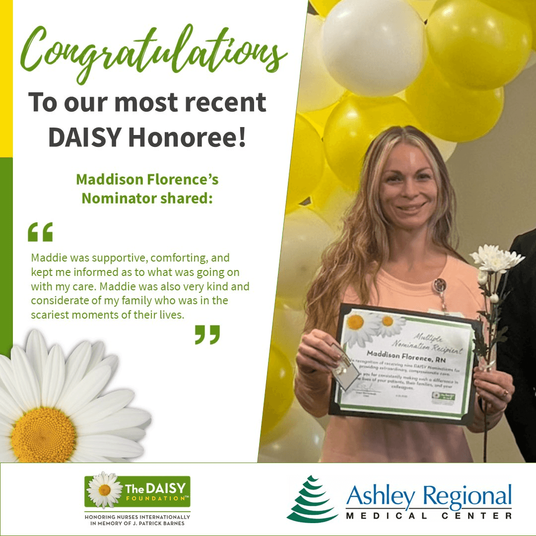 Local Nurse Receives DAISY Award