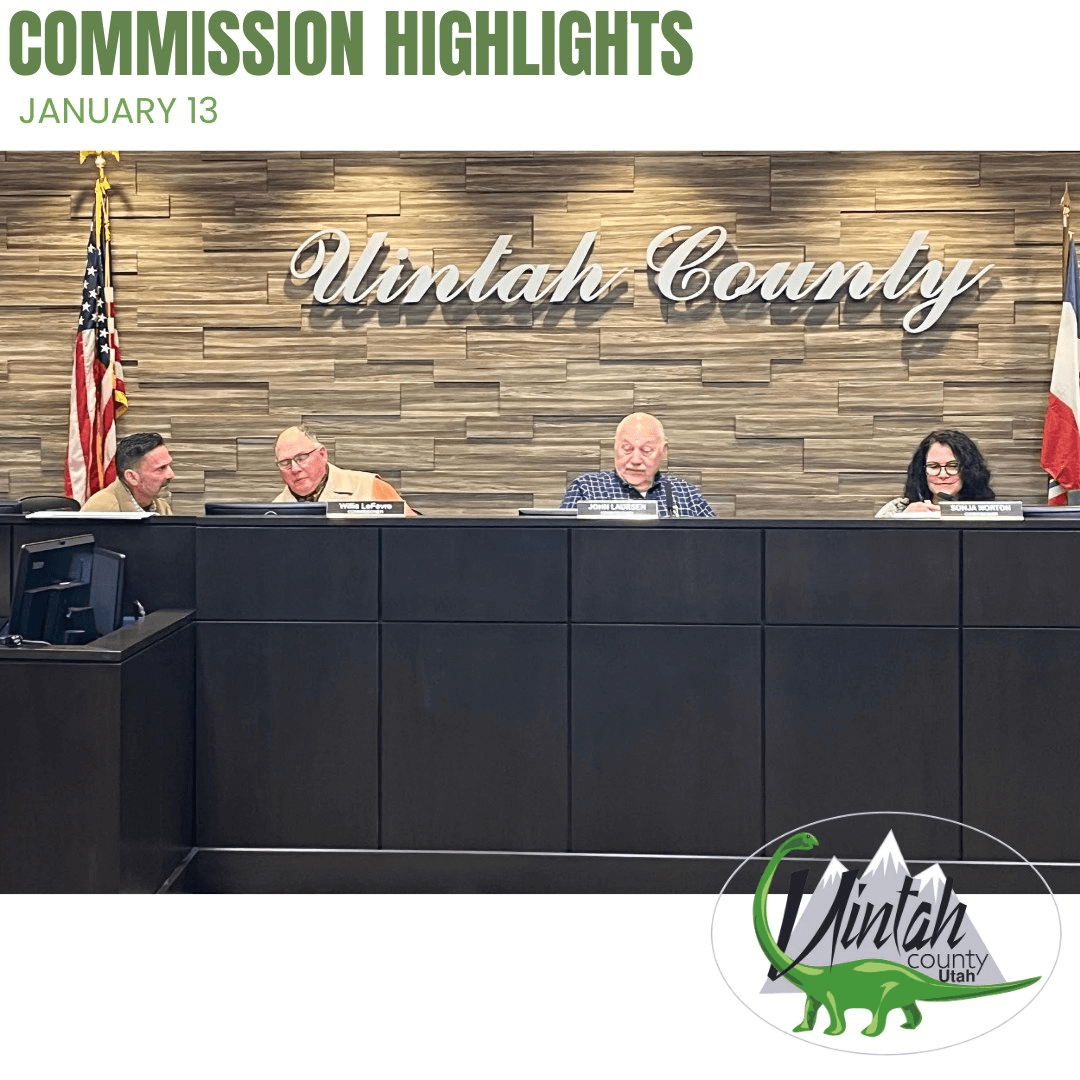 Uintah County Commission Meeting Recap