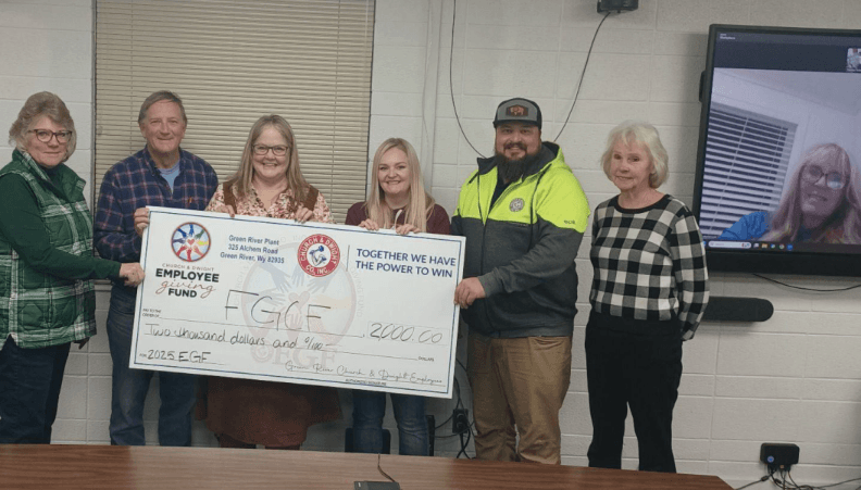 Flaming Gorge Community Foundation Recognizes Donation For Sewer Hookups