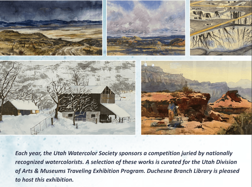 Utah Watercolor Society Annual Exhibition On Display Locally
