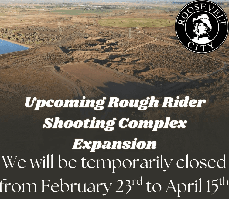 Roosevelt Rough Rider Shooting Complex Temporary Closure For Expansion Work