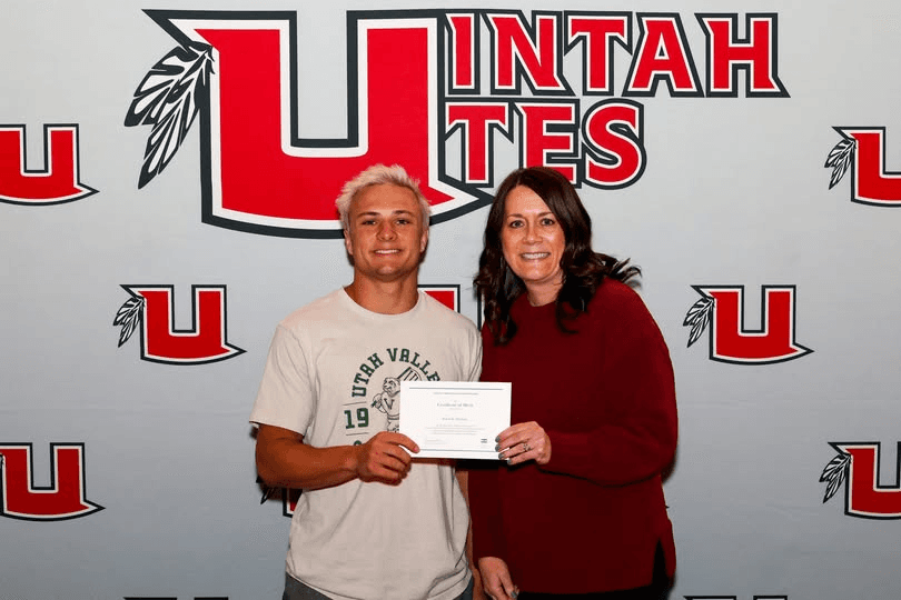 Uintah High Senior A National Merit Scholarship Finalist