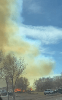 East Ute Plaza Fire Closes Highway 40 For Several Hours On Tuesday