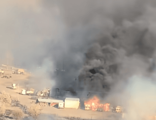 Great Horse Rescue During Sweetwater County’s Scott’s Bottom Fire