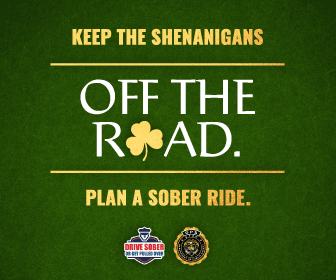 Increased DUI Enforcement Blitzes Planned For St. Patricks’s Day Holiday