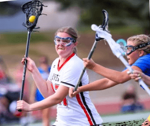 Ute Girls Lacrosse Team Battle Spanish Fork Tuesday