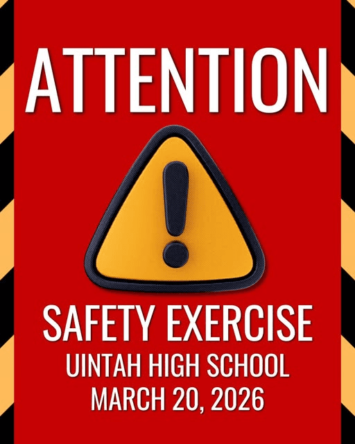 Uintah School District Safety Exercise Planned For Friday