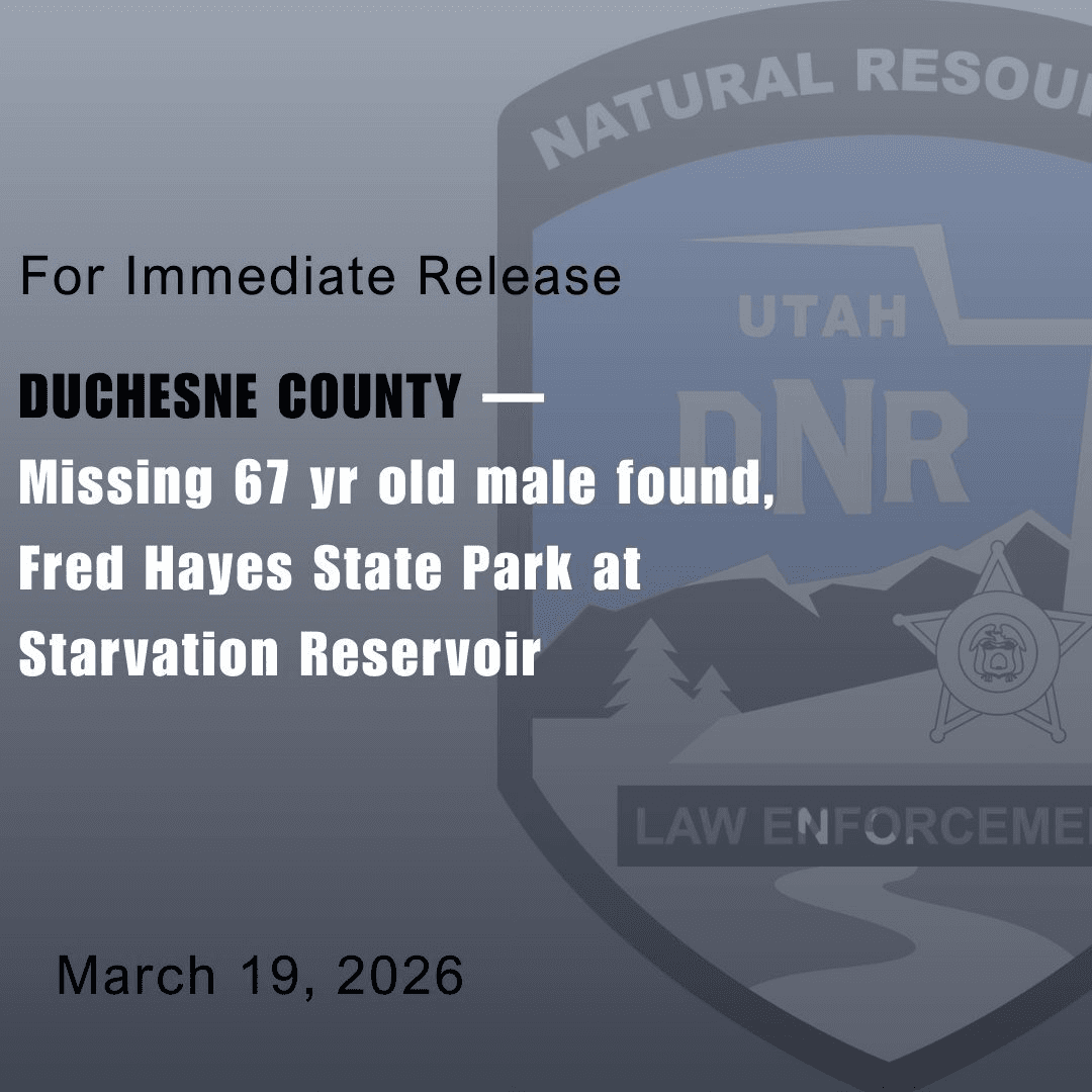 Body Of Missing 67-Year-Old Male Recovered From Starvation Reservoir