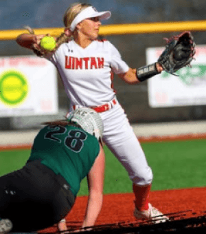 Ute Girls Softball Win Two Games by 10 Runs Each