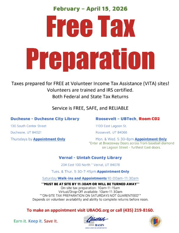 Local VITA Tax Assistance Available For One More Week