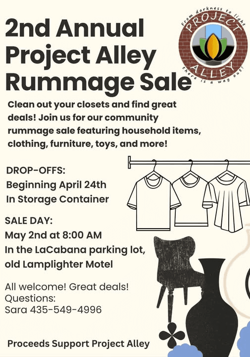 Project Alley Welcomes Donations For Upcoming Rummage Sale