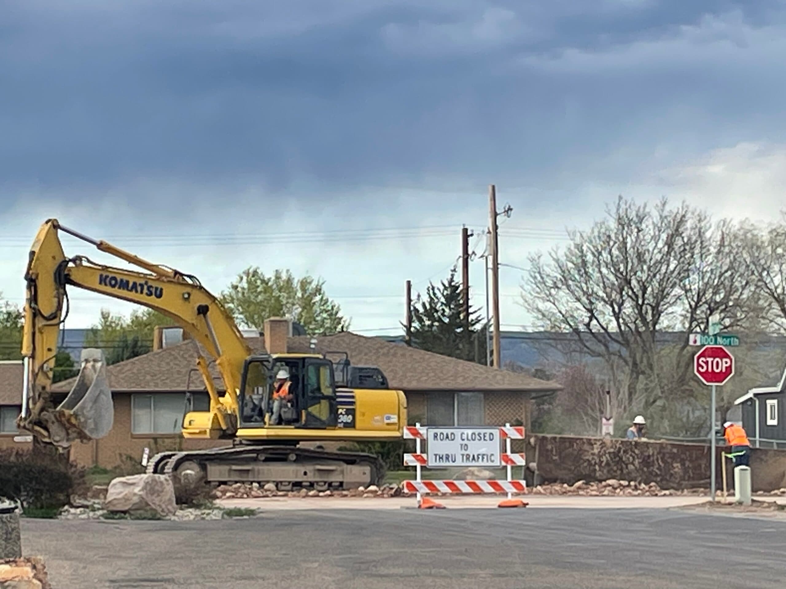Vernal City 100 North Project Well Underway