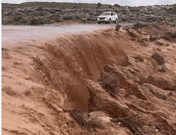 Flash Floods Damage McCoy Flats