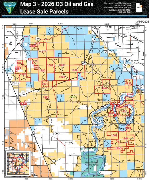 Public Comment Period Open For 2026 Sale Of Oil And Gas Leases