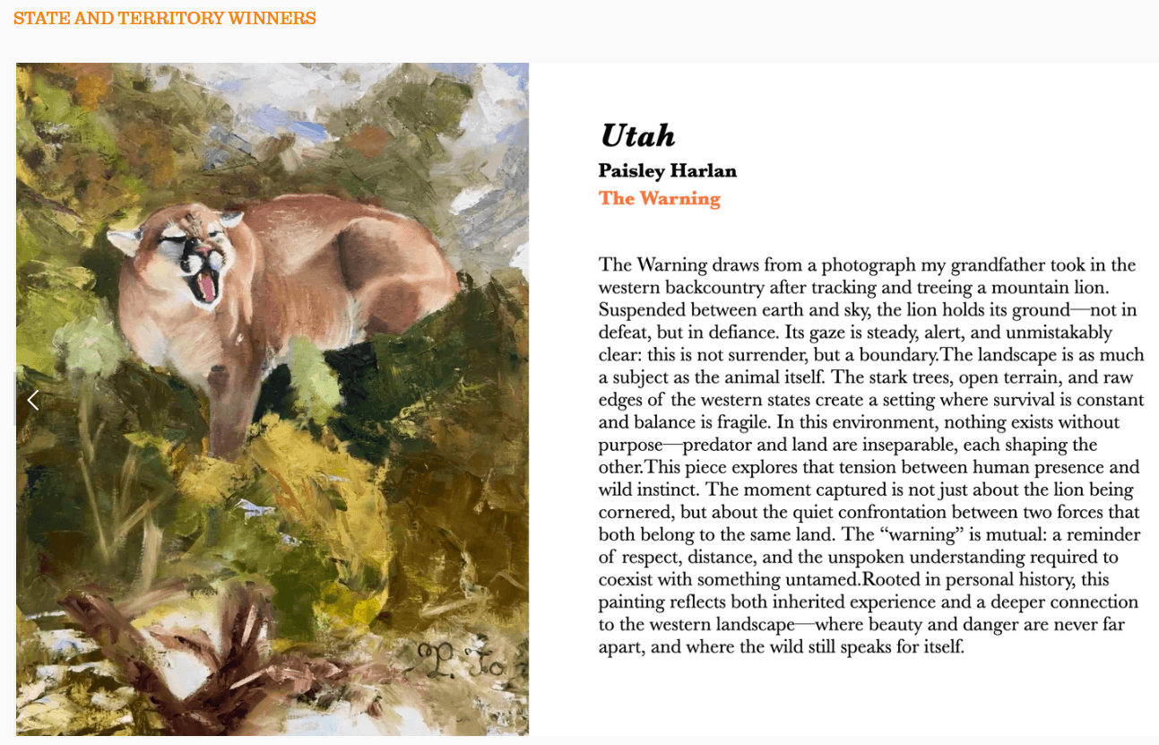 Uintah Artist’s Painting Featured In ‘Celebrate The West’ Art Competition