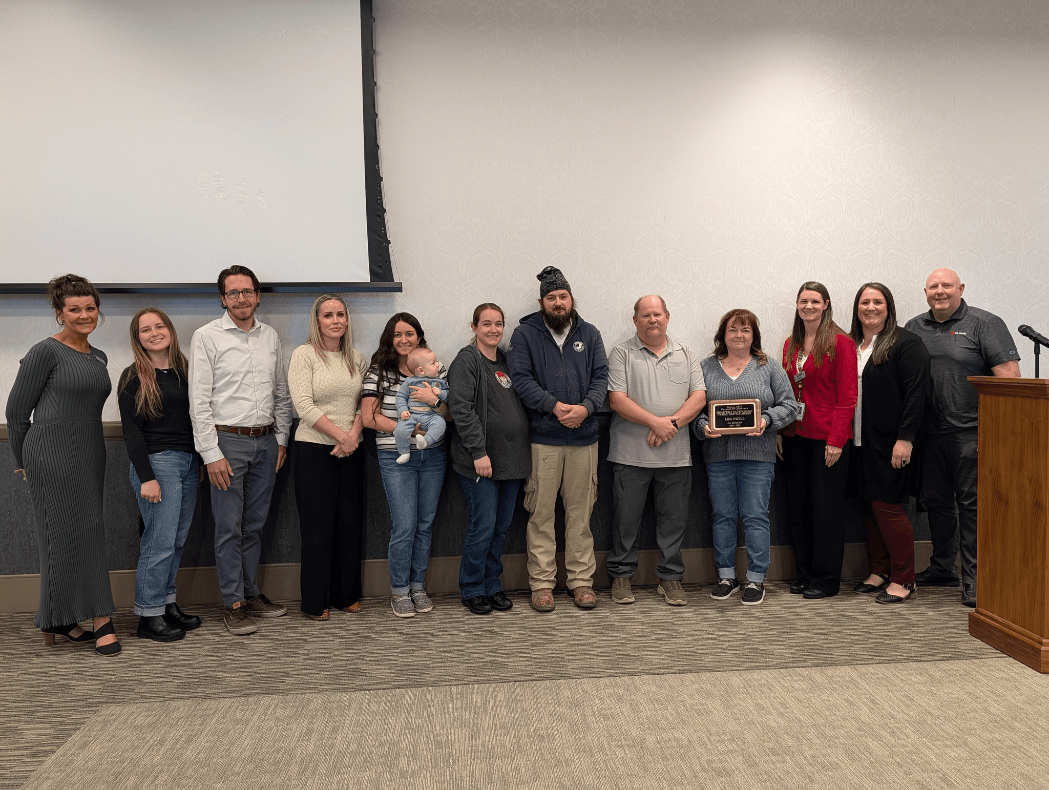 Vernal Chamber Outstanding Public Service Award Presented To Lisa Ewell