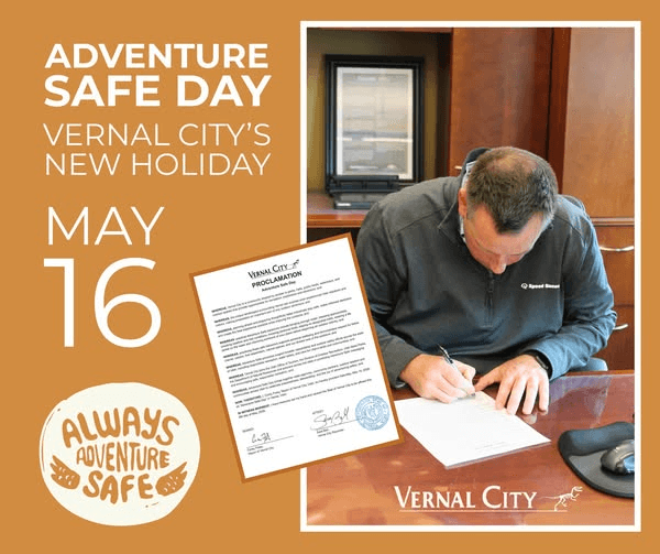 Vernal City Adopts ‘Adventure Safe Day’ On May 16