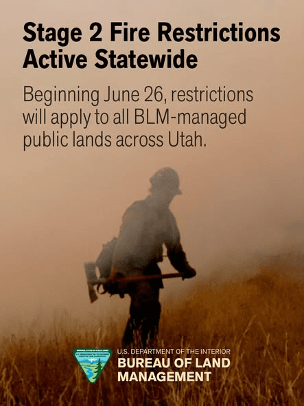 BLM Issues Stage 2 Fire Restrictions In Green River District