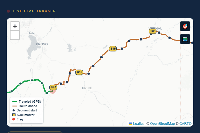 ‘Relay For America’ Running Flag Through Uintah Basin On Saturday