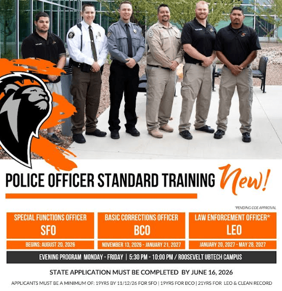 UBTech Offering Upcoming Police Officer Trainings