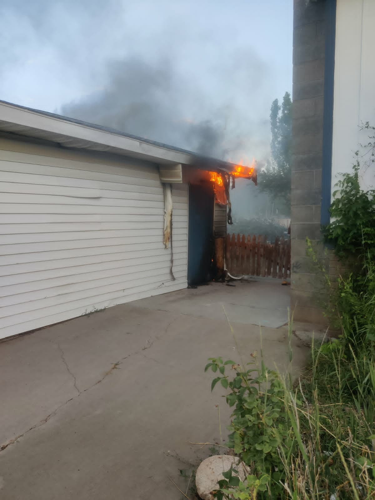Garage Fire In Vernal A Total Loss