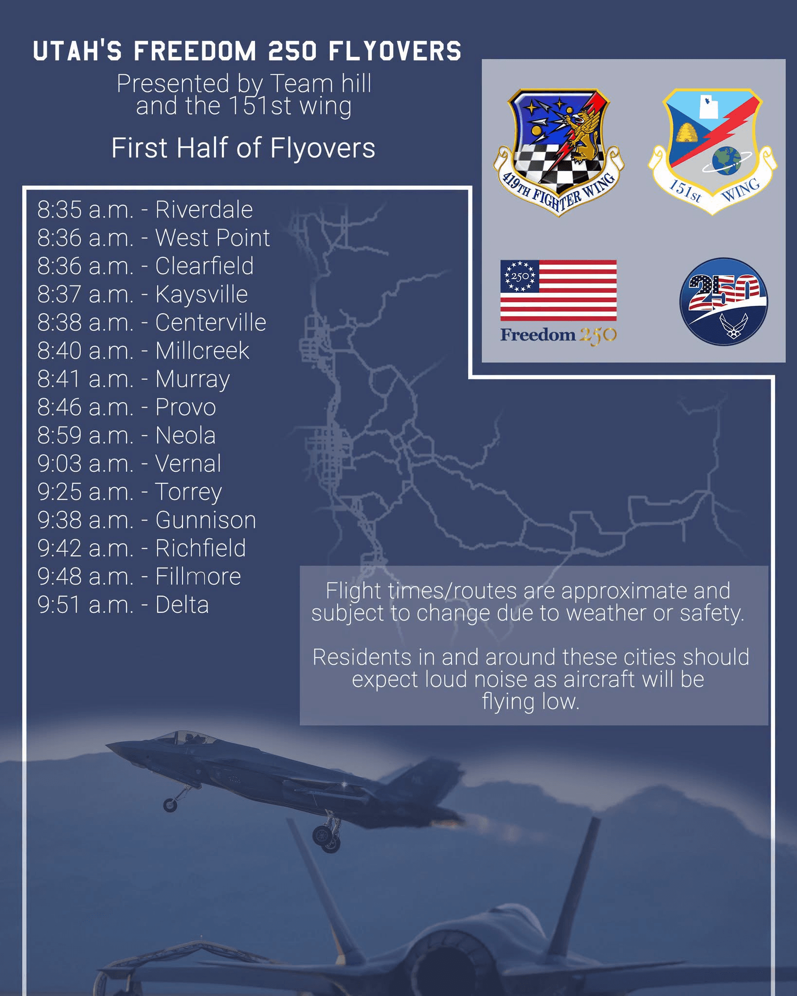 Look To The Sky Early This Year For The 4th Of July Flyover