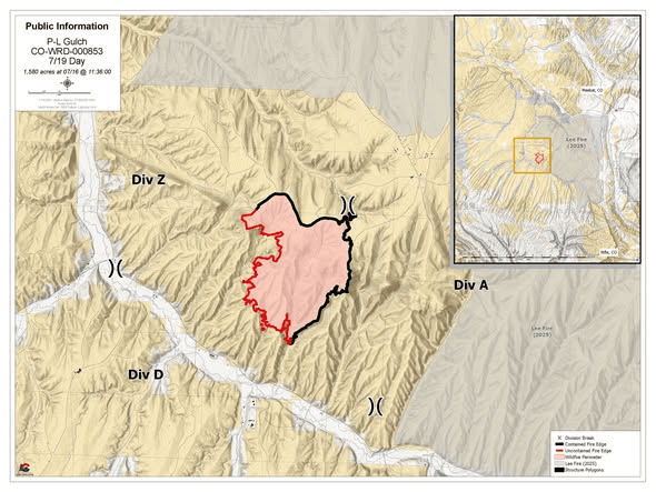 PL Gulch Fire Update