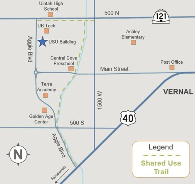 UDOT Multi-Use Trail Project In Vernal Now Under Construction