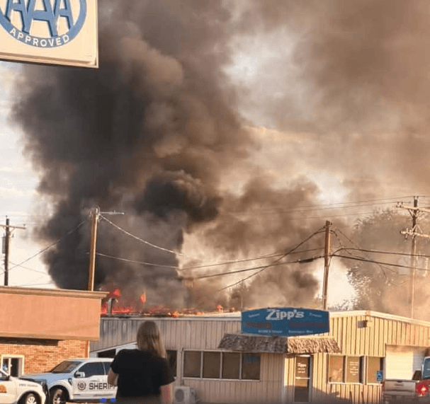 Zipp’s Laundry Building A Total Loss In Roosevelt Fire
