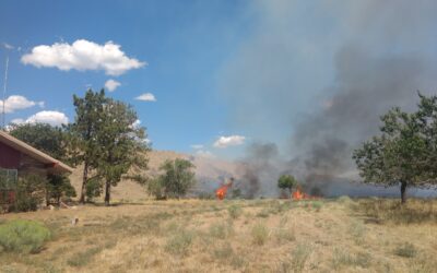‘Dinosaur Headquarters Fire’ Closes Highway 40 in Moffat County