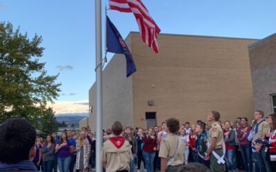 Uintah High School Remembers 9/11 in Special Annual Flag Ceremony