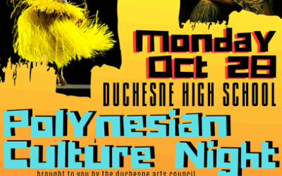 Duchesne Arts Council Holding Polynesian Culture Night