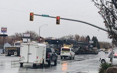 Oversized Load Nuclear Steam Generator Travels Through Uintah Basin Friday