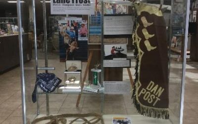 Lane Frost Display at Uintah Heritage Museum Ahead of Lane Frost Challenge