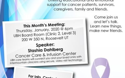 Let’s Talk: Cancer Support Group Meeting Tonight; Touring New Infusion Center