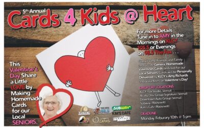 All Invited to Make Homemade Cards As Part Of ‘Cards 4 Kids @ Heart’