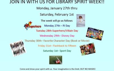 Celebrate Library Spirit Week at Uintah County Library