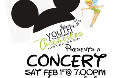 Disney Theme For Uintah Basin Youth Chamber Orchestra Concert This Saturday