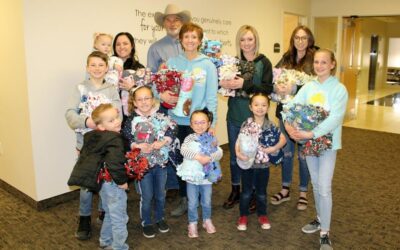 Local Family Makes Donation of Blankets to Uintah Basin Healthcare