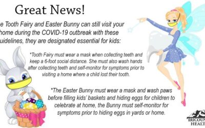 TriCounty Health Categorizes Easter Bunny and Tooth Fairy as Critical Employees