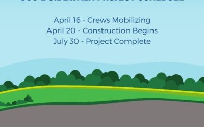 Roosevelt City 500 East Sidewalk Project Schedule
