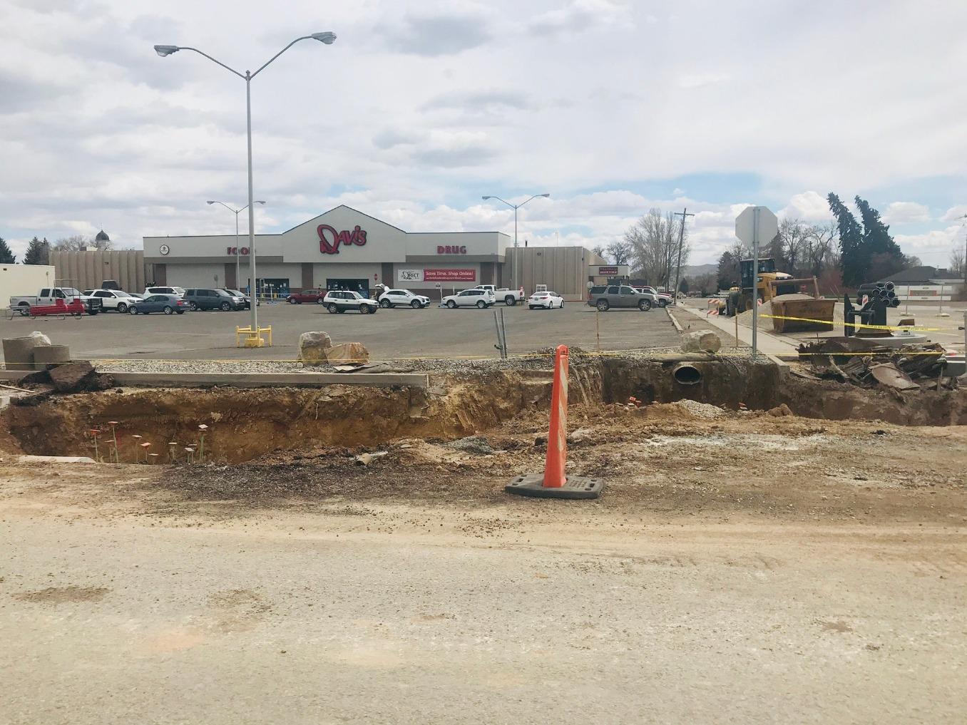 Phase 1 of UDOT Drainage Project on Highway 40 in Vernal on Schedule