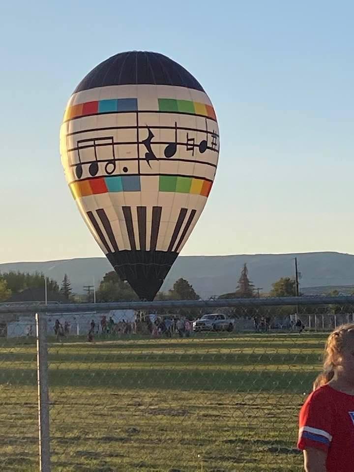 Hot Air Balloons Brighten Vernal Sky Over the Weekend Basin Now