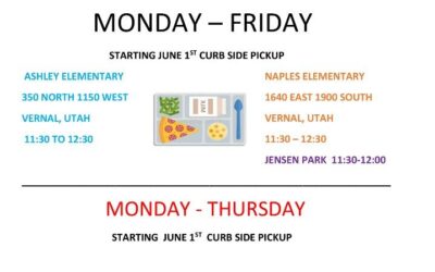 Free Summer Lunches to Start Up June 1st