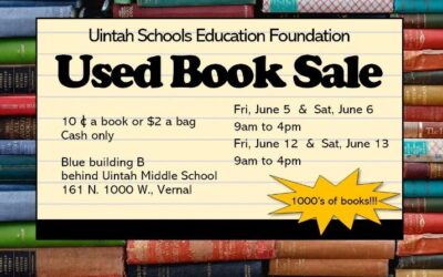 Uintah Schools Foundation Hosting Book Sale