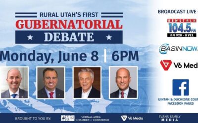 Rural Utah’s First Gubernatorial Debate Being Held Monday in Vernal